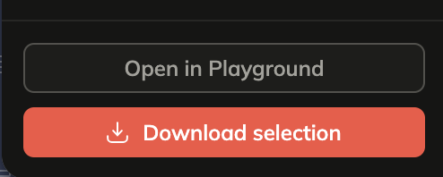 Open in playground - see code running