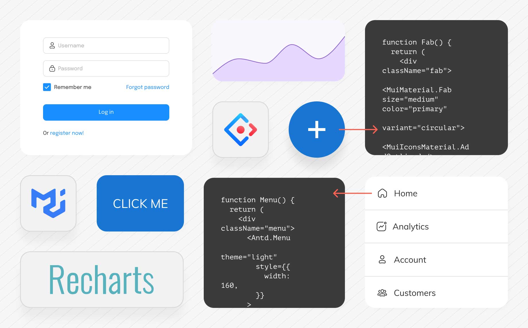 Open source React components from Anima's Component Library for Figma.