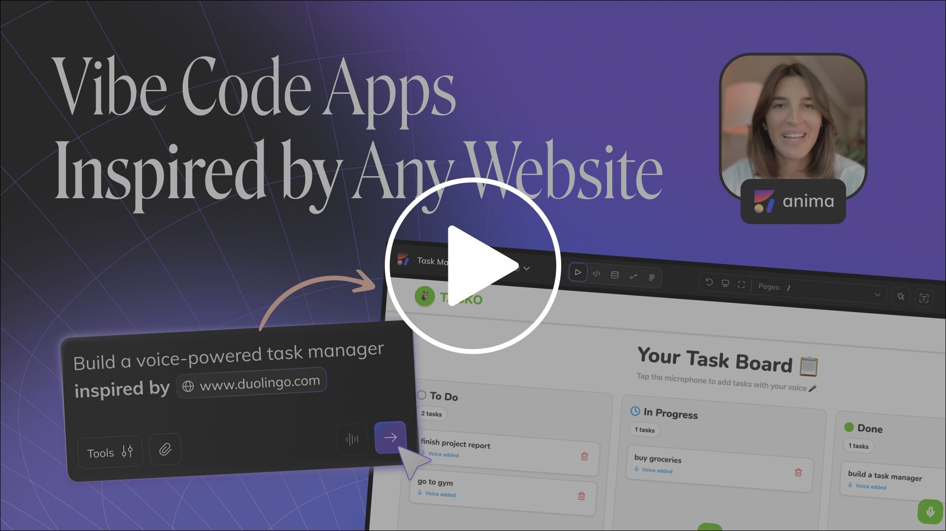 Inspired By feature in action