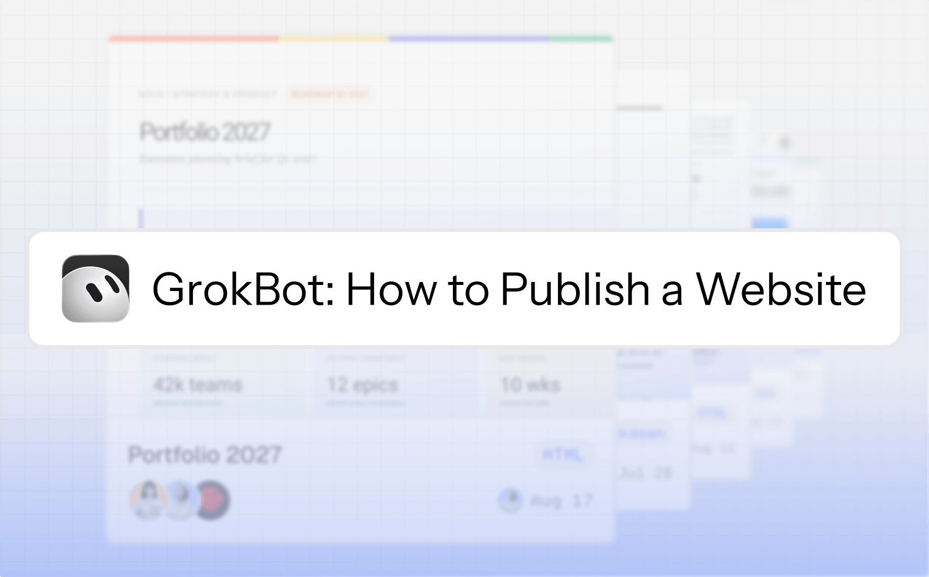 GrokBot: How to Publish a Website
