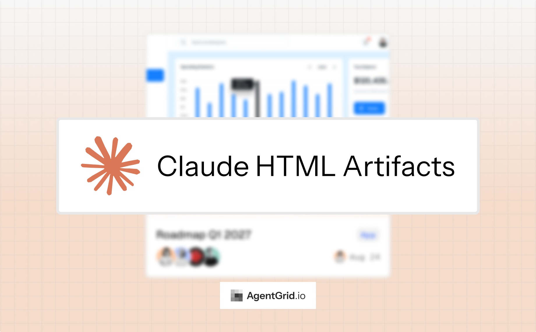 Claude Artifacts: share and publish HTML artifacts with AgentGrid.io