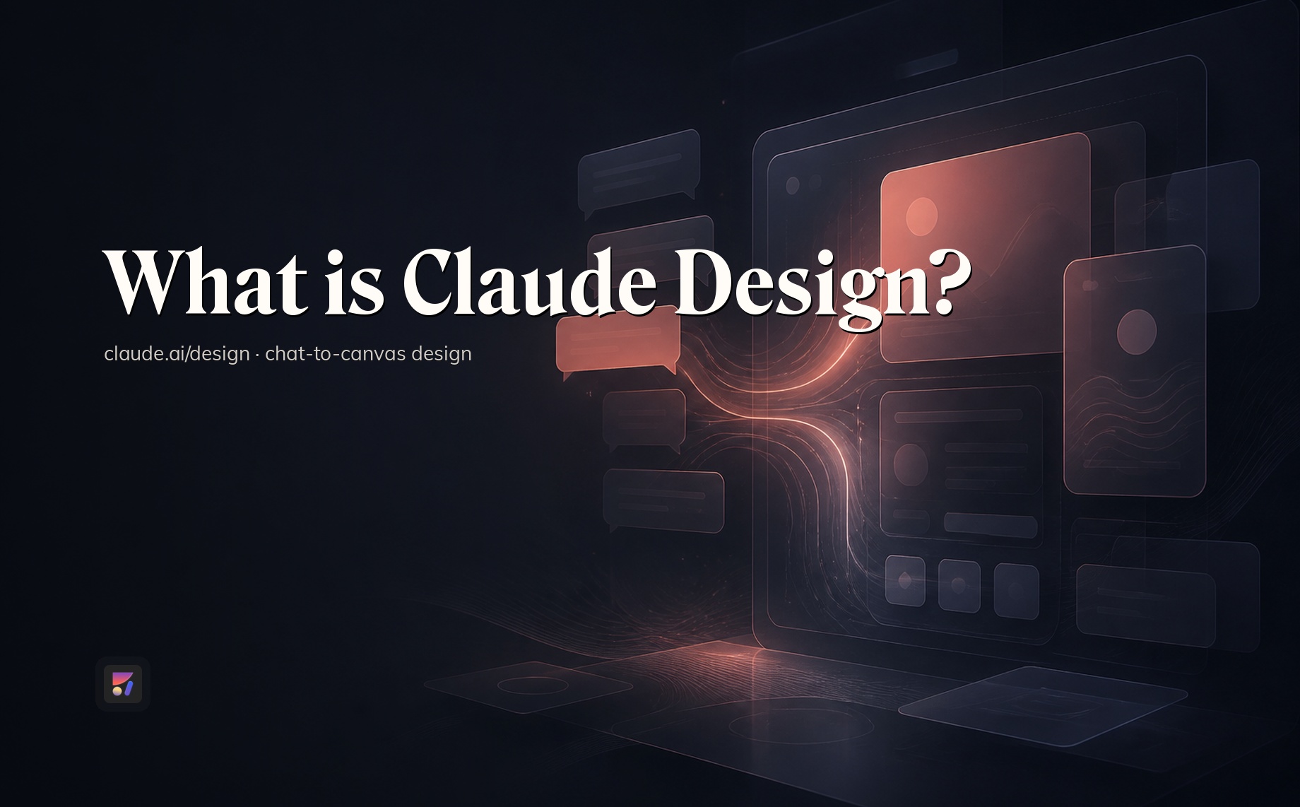 What is Claude Design? Blog cover for Claude Design at claude.ai/design